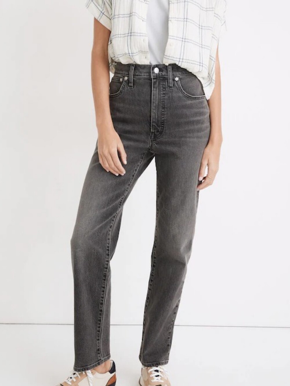 Madewell The Perfect Vintage Jean Charcoal Grey (Cosner Wash) 27
